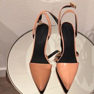 Alexander Wang Leather D'orsay Heels